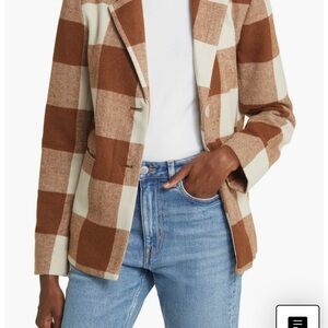 Splendid Ricki plaid blazer